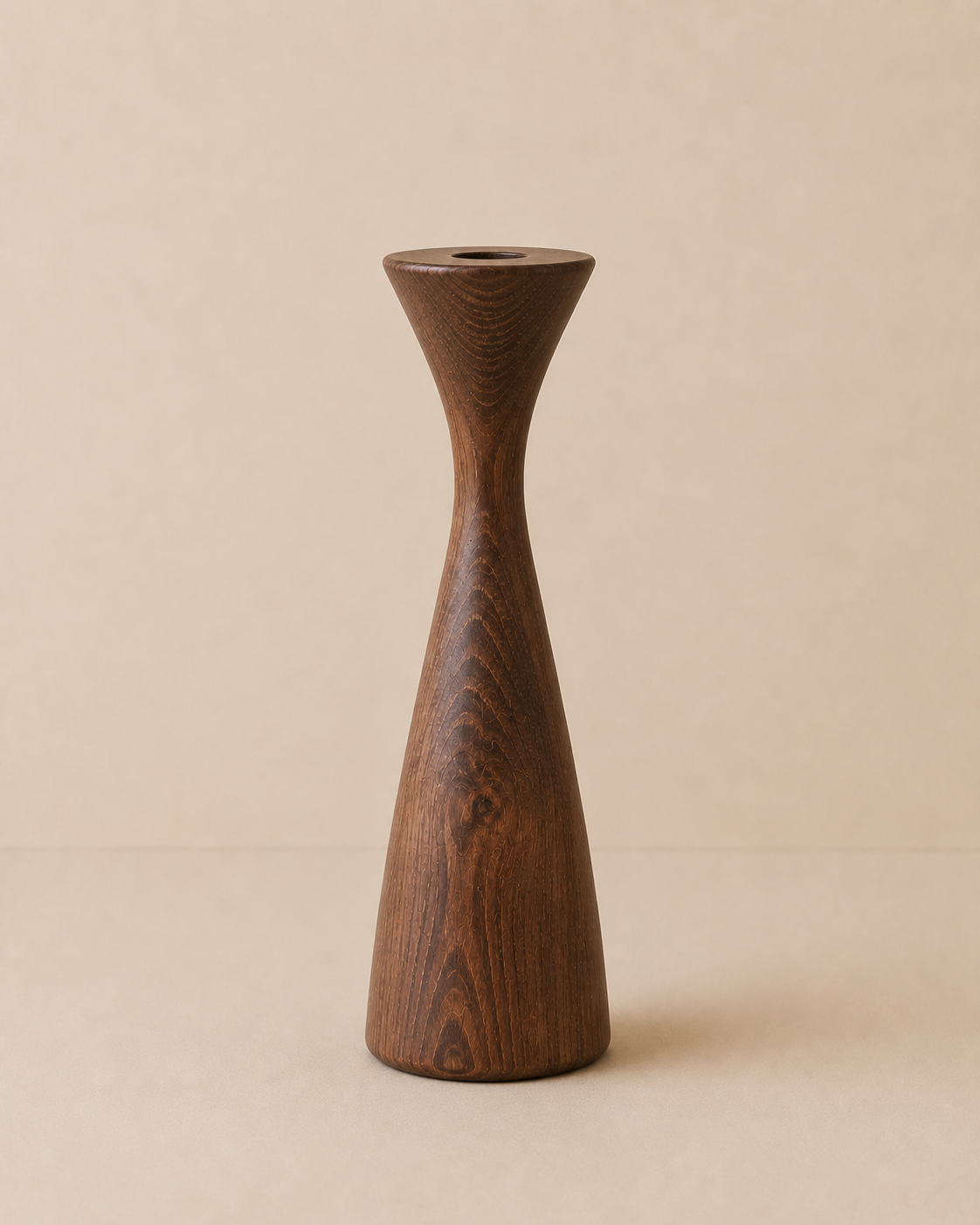 Aven ahşap mumluk 25 cm